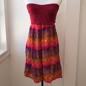American Rag tie-dye dress 💗